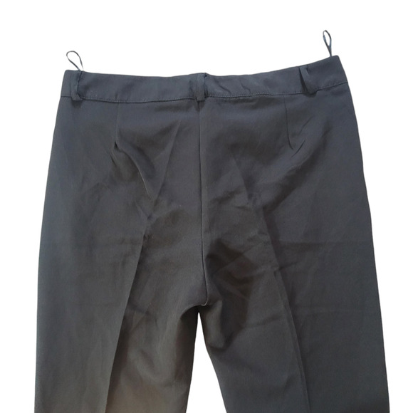 Zanset Style Black Flat Front With Slash Pockets Pants Women's U.S. Size 8 - Picture 7 of 13